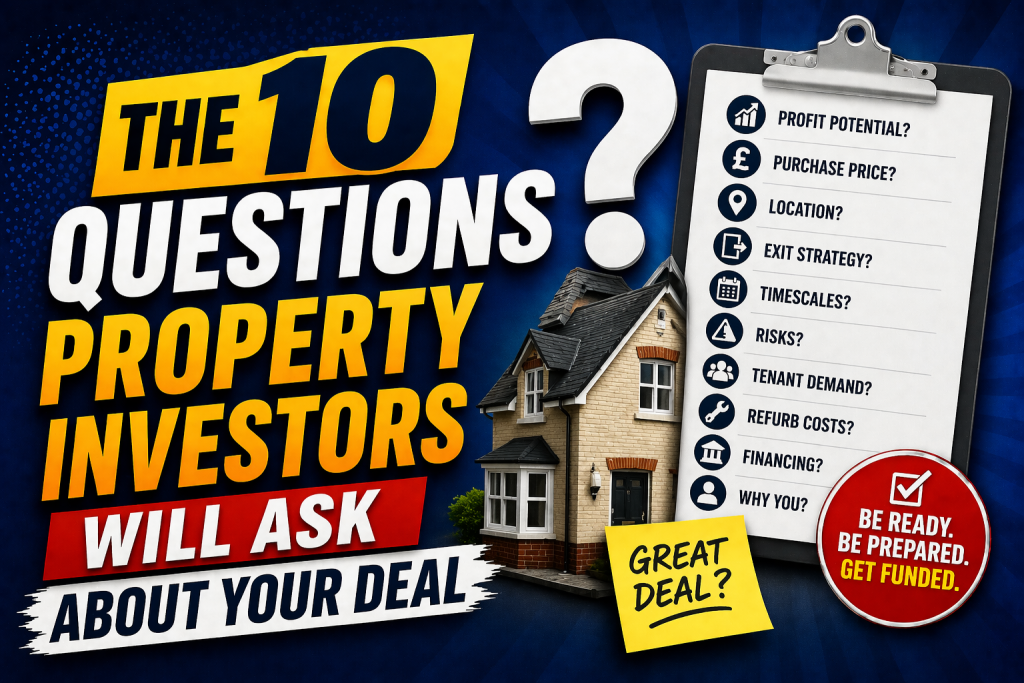 The 10 Questions Property Investors Will Ask About Your Deal